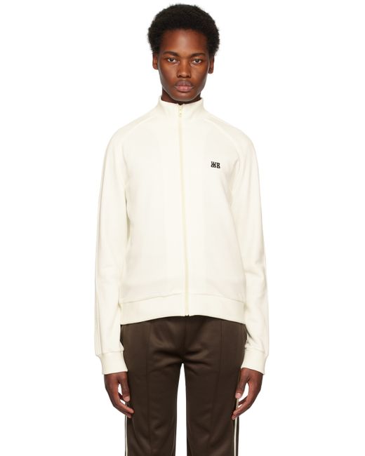 Wales Bonner Off Wander Track Jacket in White | Stylemi