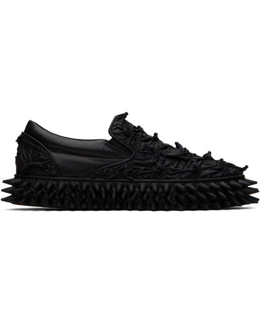 Doublet Suicoke Edition Bat Resting Sneakers in Black | Stylemi
