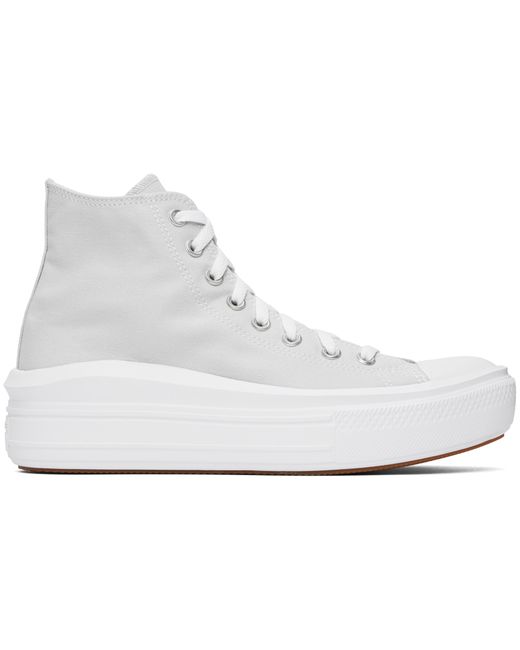 Converse Women's White Off Chuck Taylor All Star Move Platform Sneakers