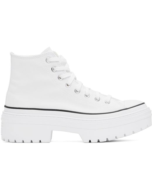 Converse Women's White Chuck Taylor All Star Lugged Platform Sneakers