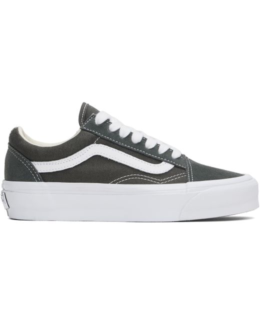 Vans Women's Gray Premium Old Skool Sneakers