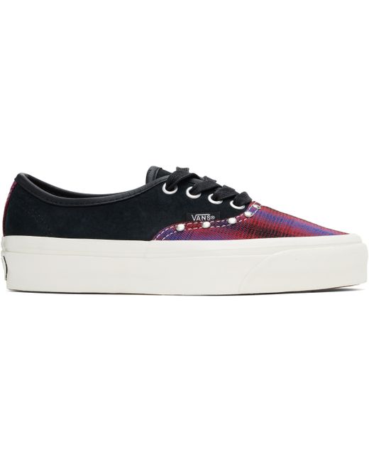 Vans Women's Purple Black Lx Authentic Reissue 44 Sneakers