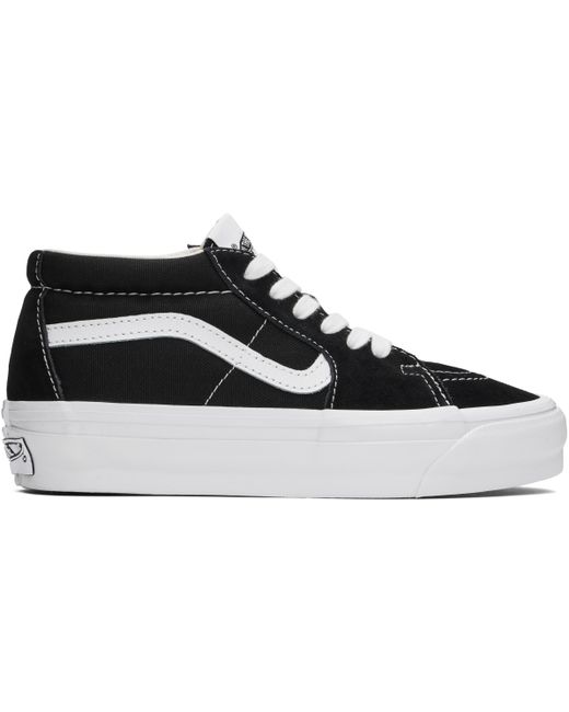 Vans Women's White Black Premium Sk8-Mid Reissue 83 Sneakers