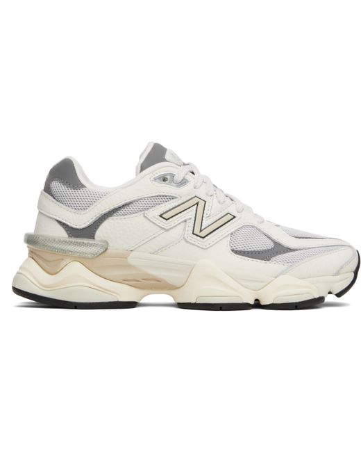 New Balance Women's Gray White 9060 Sneakers