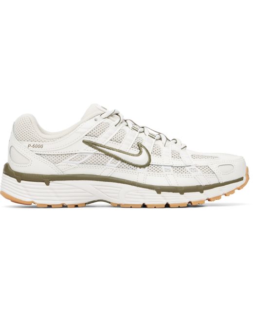 Nike Women's Beige P-6000 Sneakers