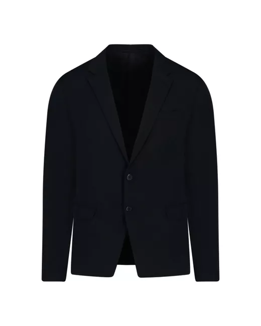 Prada Technical Fabric Single-Breasted Suit Da Men Di Colore Nero