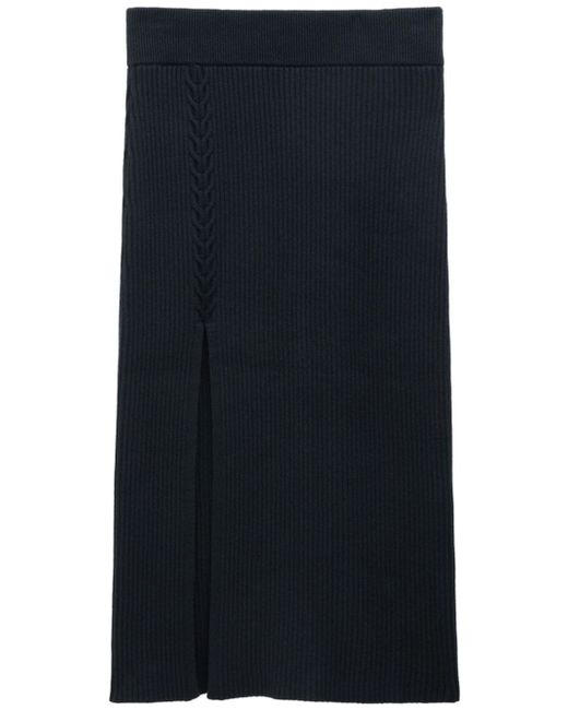 somewherebutter Vienna Full Skirt Black