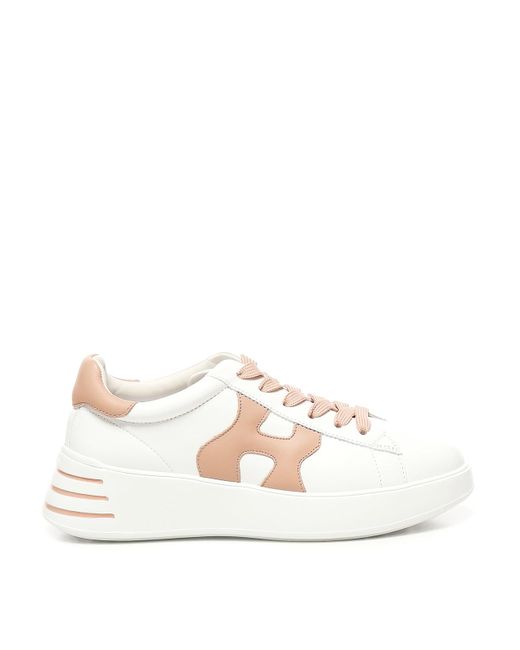 Hogan Women's White Rebel Sneakers